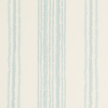 Boxwood Stripe Wallpaper Seafoam
