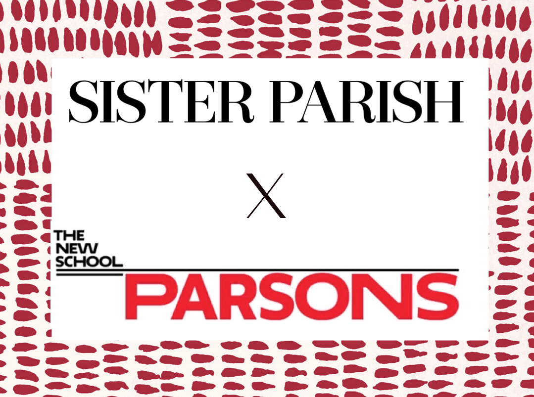 Sister Parish Design Partnership with Parsons School of Design MFA Textiles Program
