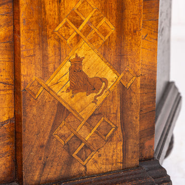 17th Century German Inlaid Walnut Cabinet