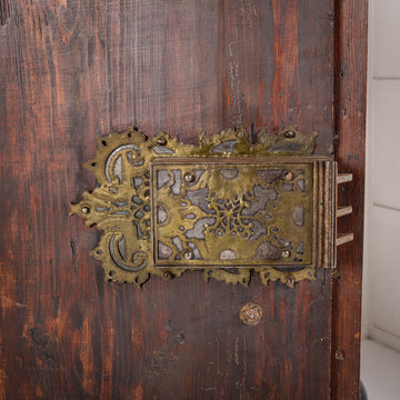 17th Century German Inlaid Walnut Cabinet