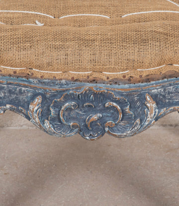18th Century Carved and Painted Rococo Side Chair