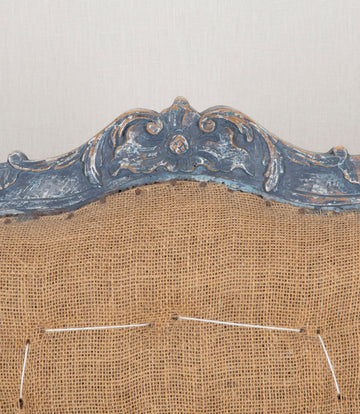 18th Century Carved and Painted Rococo Side Chair
