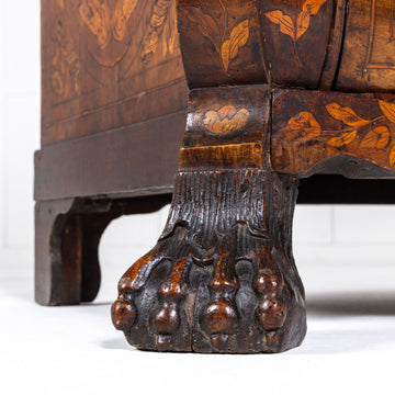 18th Century Dutch Marquetry Bureau