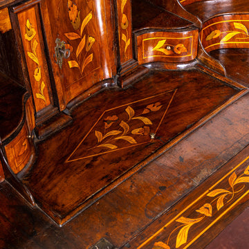 18th Century Dutch Marquetry Bureau