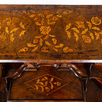 18th Century Dutch Marquetry Bureau
