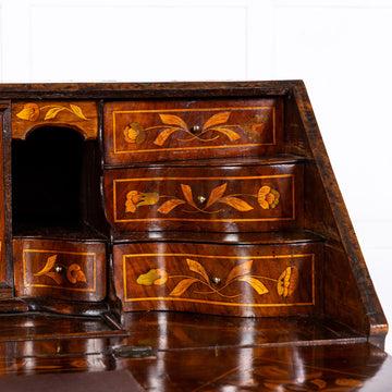 18th Century Dutch Marquetry Bureau