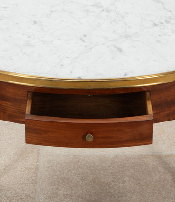 19th Century French Mahogany Bouillotte Table