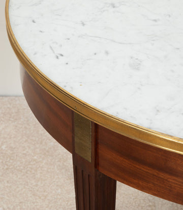 19th Century French Mahogany Bouillotte Table