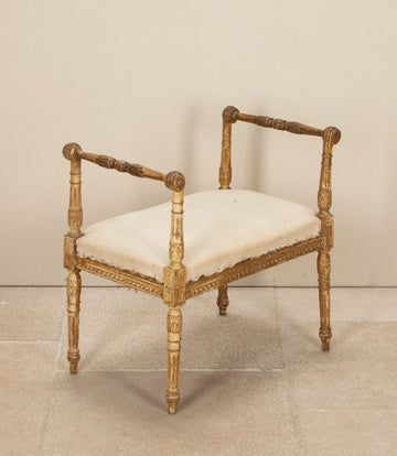 19th Century French Painted Stool