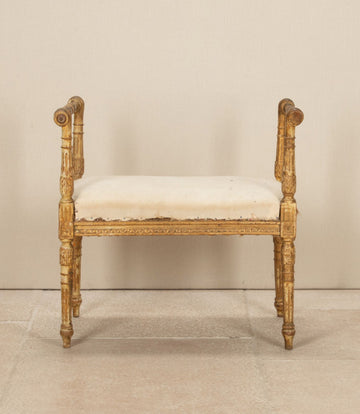 19th Century French Painted Stool