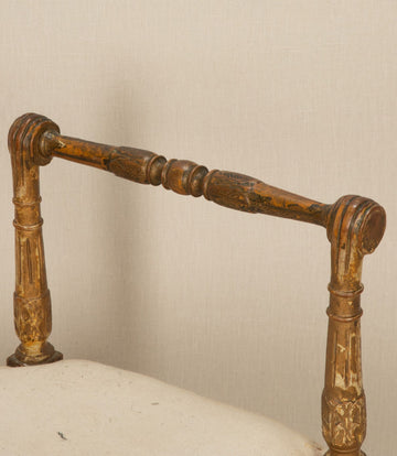 19th Century French Painted Stool