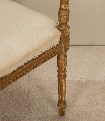 19th Century French Painted Stool
