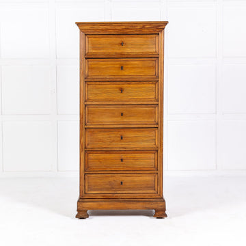 19th Century French Pine Semainier