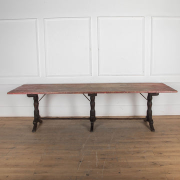 19th Century Italian Pedestal Dining Table