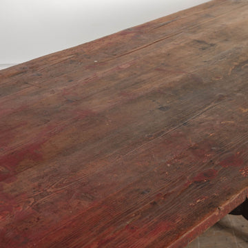 19th Century Italian Pedestal Dining Table