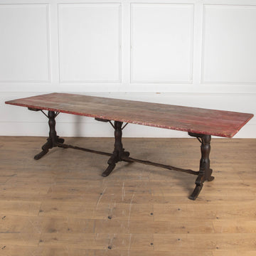 19th Century Italian Pedestal Dining Table