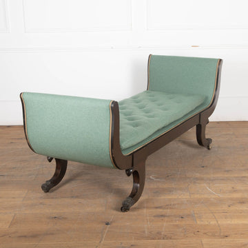 19th Century Regency Rosewood Window Seat or Daybed