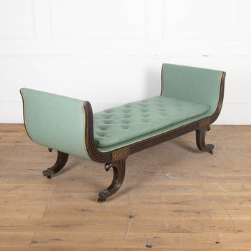 19th Century Regency Rosewood Window Seat or Daybed