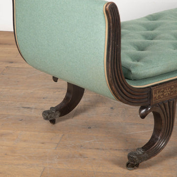19th Century Regency Rosewood Window Seat or Daybed