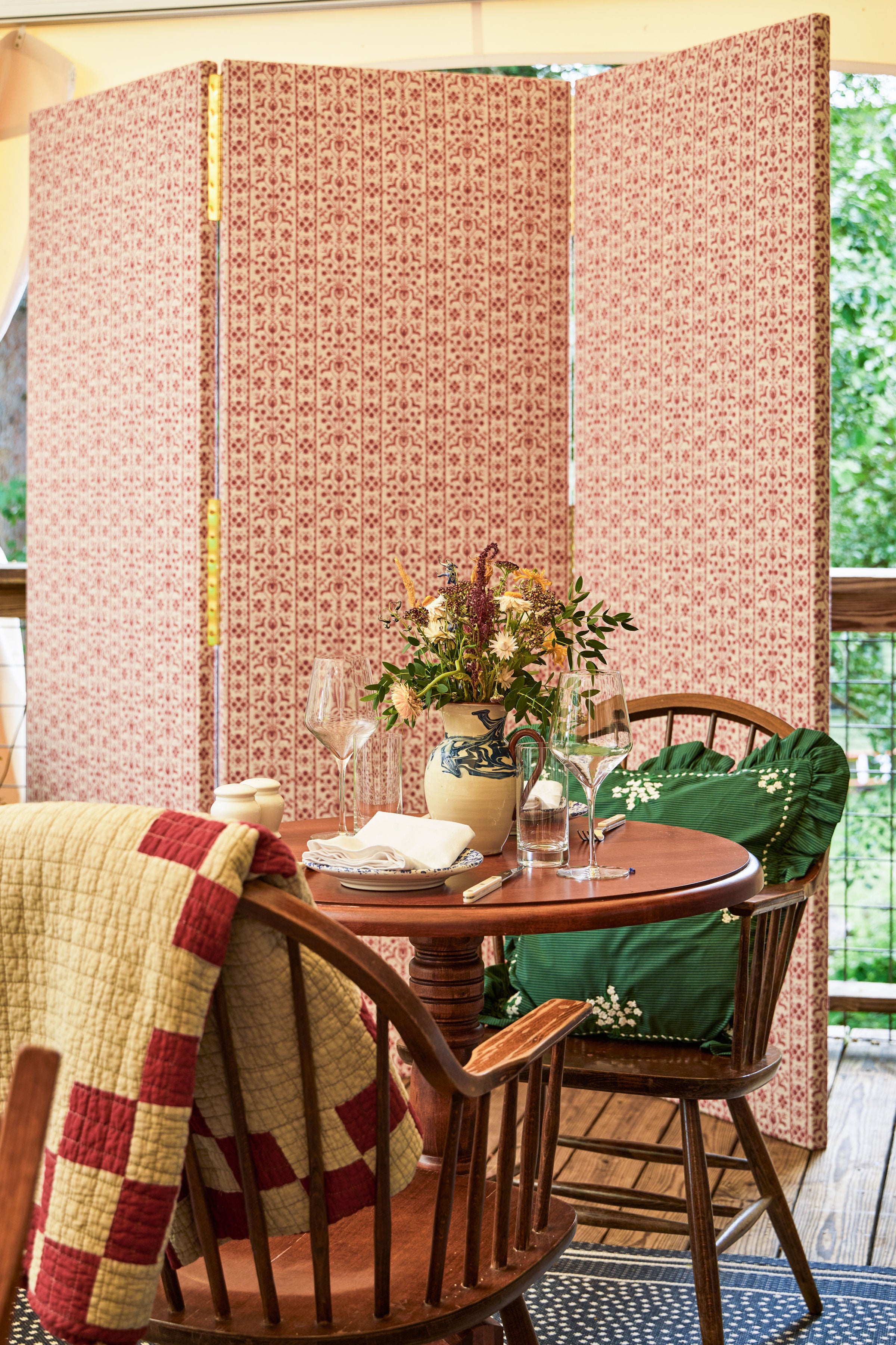 Georgina Performance Fabric Pink – Sister Parish
