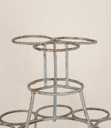 20th Century French Wrought Iron Plant Pot Stand