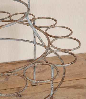 20th Century French Wrought Iron Plant Pot Stand