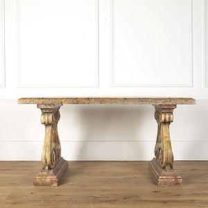 20th Century Italian Marble Centre Table