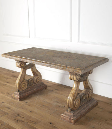 20th Century Italian Marble Centre Table