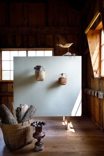 Burmese Wallpaper Seafoam