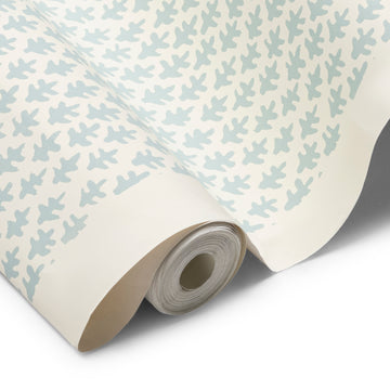 Burmese Wallpaper Seafoam