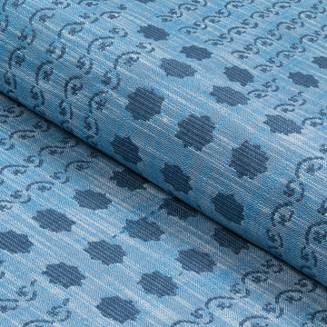 Campobello Performance Fabric (Reversible) Blue