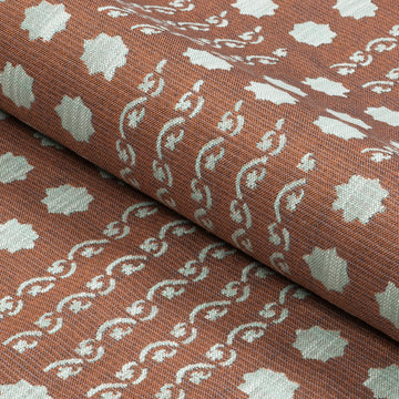 Campobello Performance Fabric (Reversible) Verdigris
