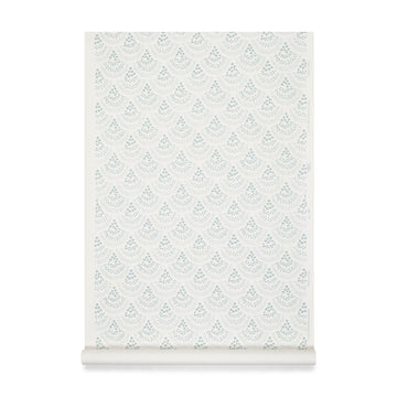 Chou Chou Wallpaper Seafoam