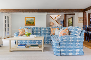 [install]Design by Baldwin Burke Interiors, Photo by Liz McCarthy color-name:Summer Blue