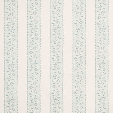 Dolly Stripe Fabric Seafoam