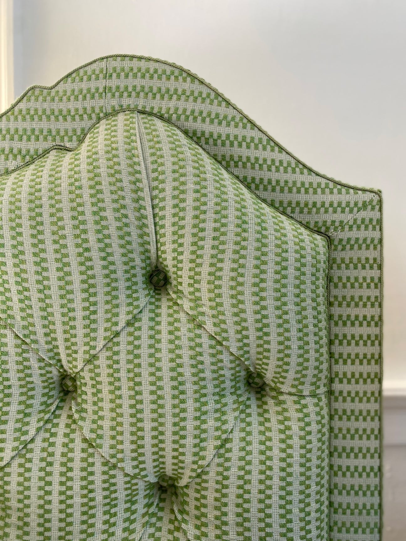 Visual Reference: Hudson Woven Fabric Grass Green