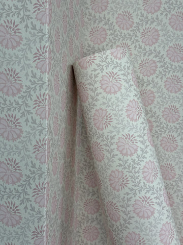 Verbena Wallpaper Pink Multi