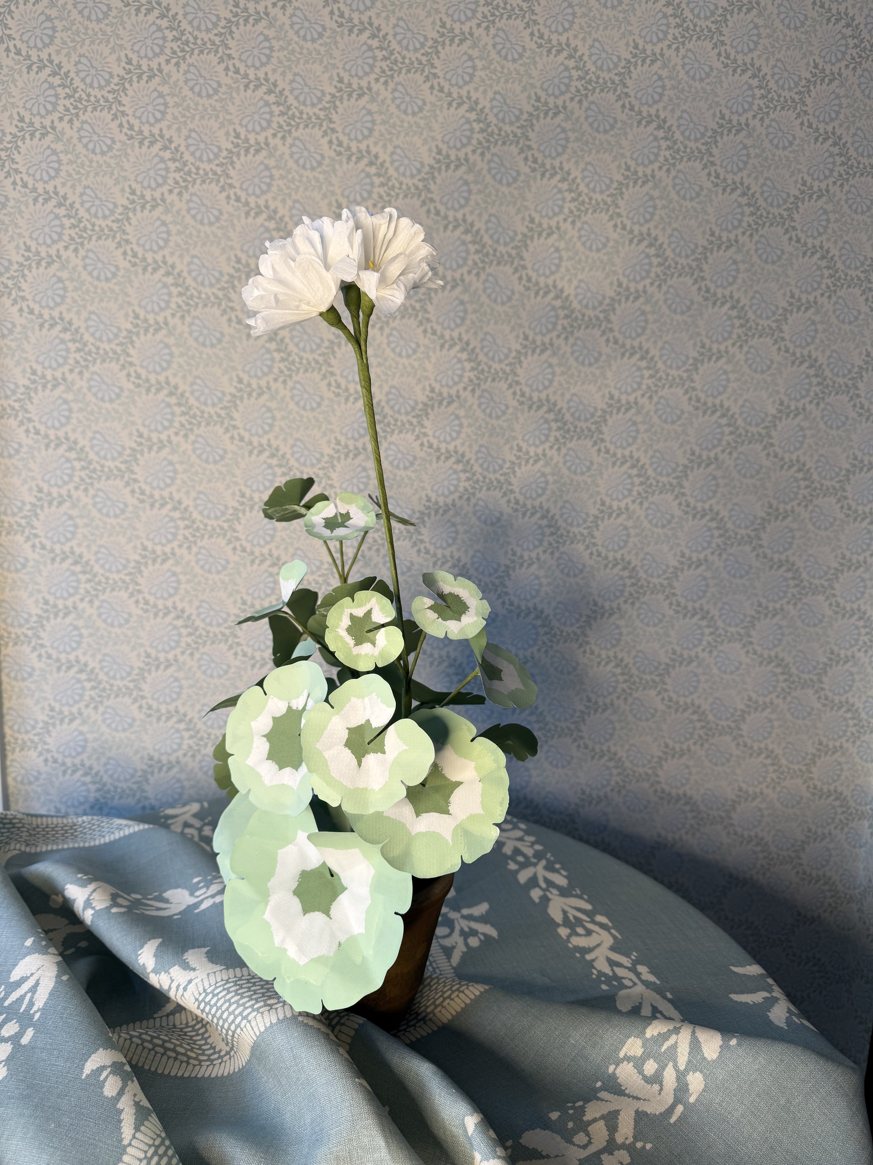 Verbena Wallpaper Seafoam Multi Verbena wallpaper seafoam multi