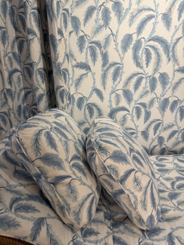 Palm Grove Fabric Blue