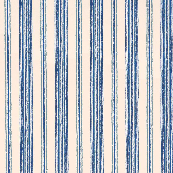 Boxwood Stripe Wallpaper - Sister Parish color-name:Blue