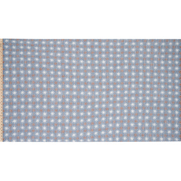 Lucky Indoor Performance Fabric Blue Orange