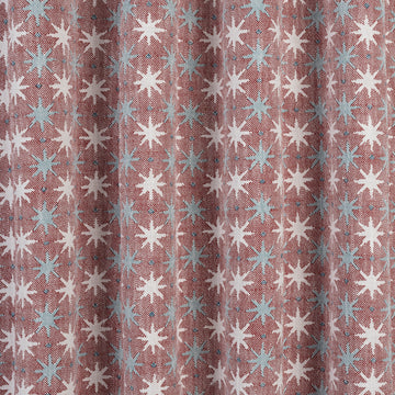 Lucky Indoor Performance Fabric Red Blue