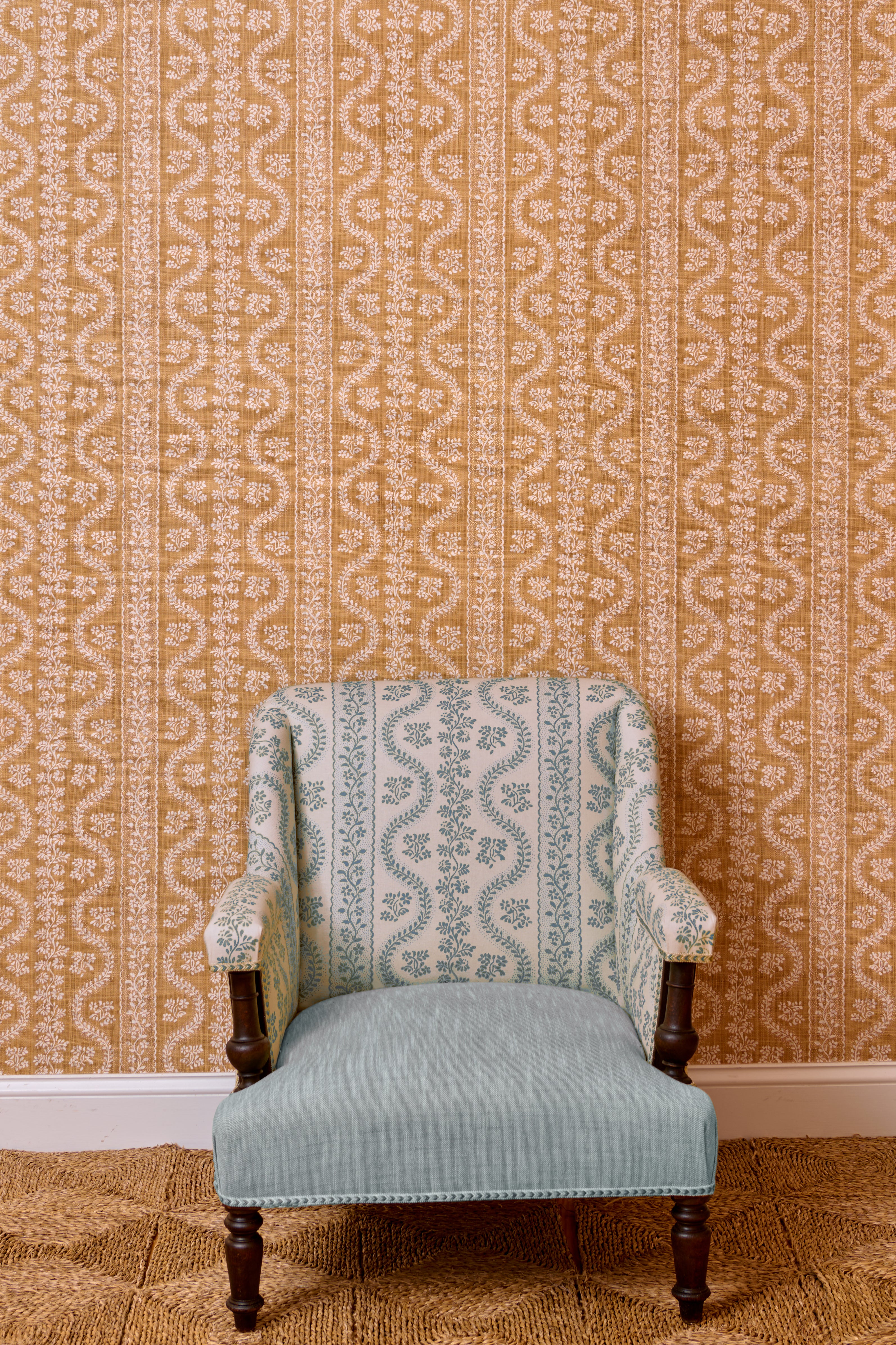 Dolly Fabric Seafoam – Sister Parish