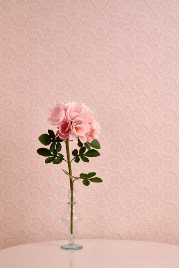 Verbena Wallpaper Pink Multi