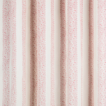 Dolly Stripe Fabric Pink