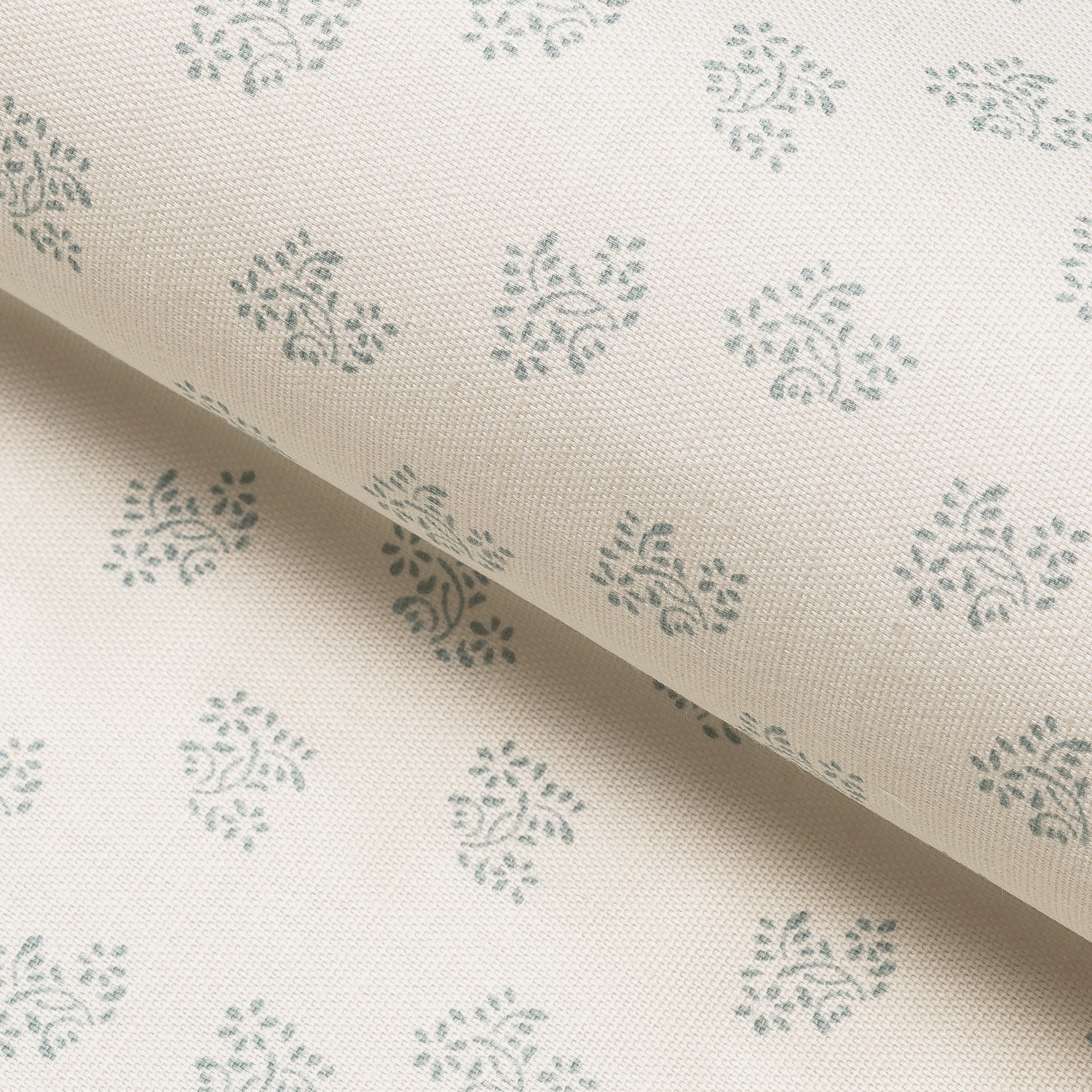 Dolly Flower Fabric Seafoam – Sister Parish