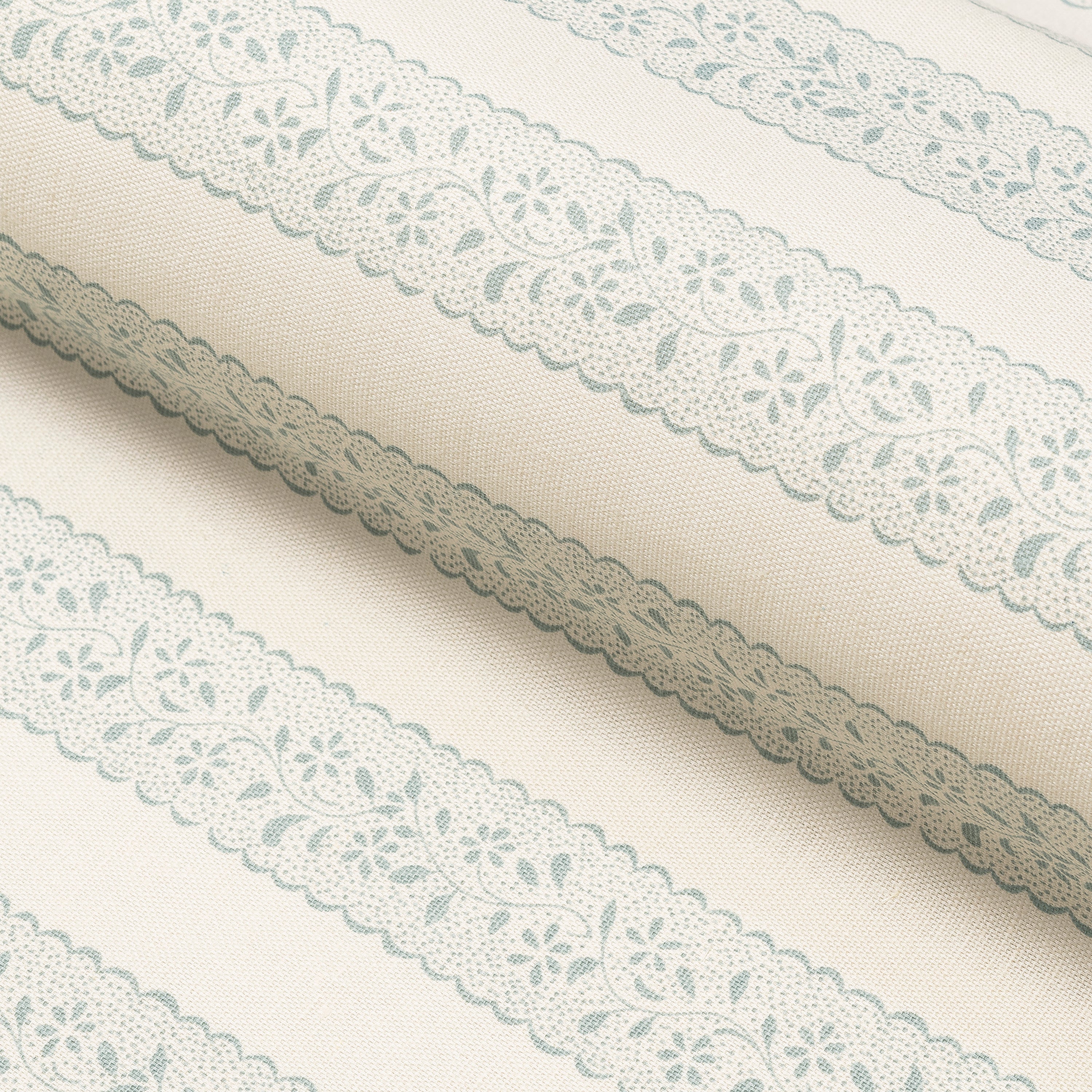 Dolly Stripe Fabric Seafoam Dolly stripe fabric seafoam