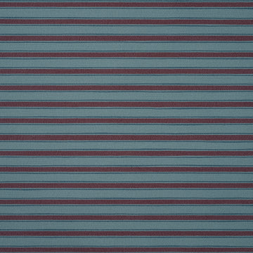 Seville Stripe Indoor Performance Fabric Blue Fig