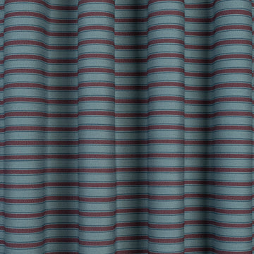 Seville Stripe Indoor Performance Fabric Blue Fig