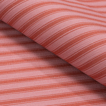 Seville Stripe Indoor Performance Fabric Pink Rasberry